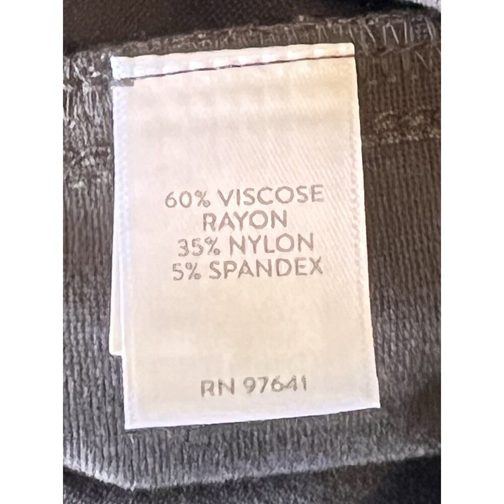 J JILL Ponte Slim Leg Mocha Brown Pants Pull On Stretch Ankle Preppy Size XS NWT - Picture 6 of 7